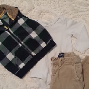 Carter's Onesie & Vest Set